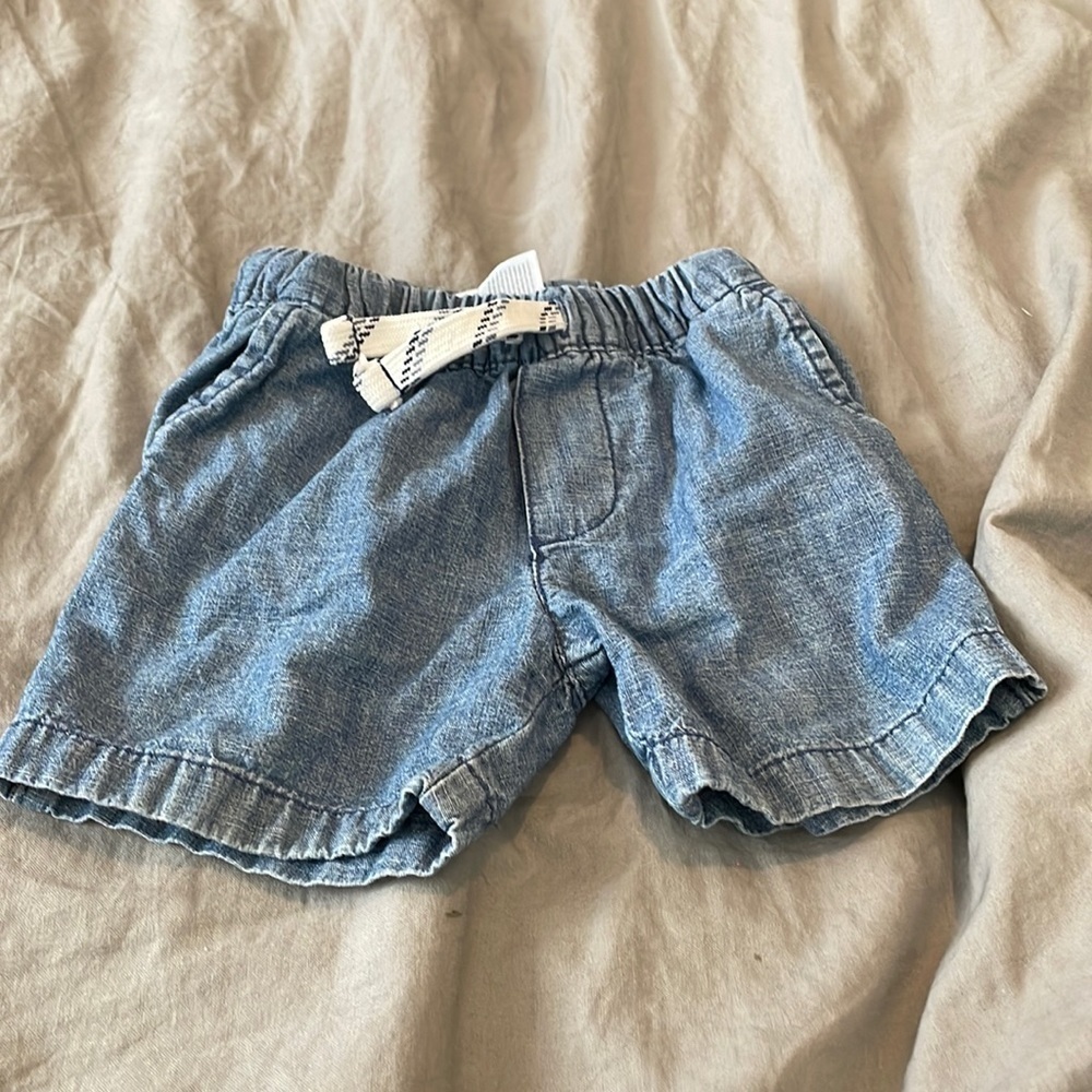 Carter’s Toddler Baby Chambray Boys Drawstring Shorts​​​​​​​​​​​